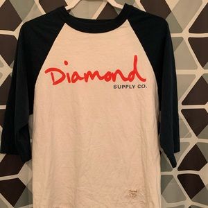 Diamond Supply Co 3/4 Sleeve Shirts